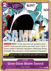 Slow-Slow Beam Sword - ONE PIECE CARD GAME - MoxLand